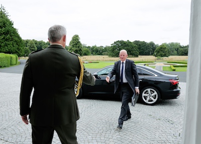 CJ arrives for Council of State