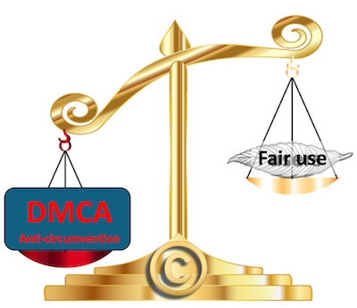 Copyright balance: DMCA v Fair use