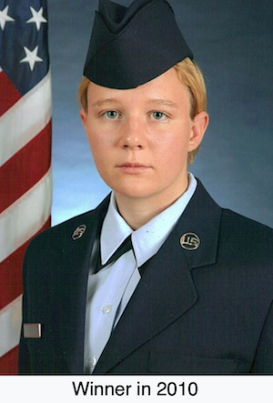 Reality Winner in 2010 via Wikipedia